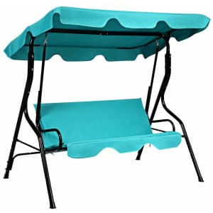 Costway 3-Seat Canopy Swing for $115 Costway 3-Seat Canopy Swing for $115