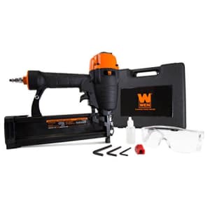 WEN 61764 16 Gauge Pneumatic Straight Finish Nailer with Carrying Case for $55