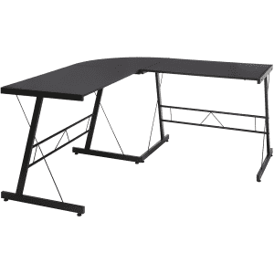 OFM Essentials 60" L-Shaped Metal Desk for $105 OFM Essentials 60" L-Shaped Metal Desk for $105