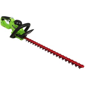 Greenworks 24V 22" Cordless Laser Cut Hedge Trimmer (Tool Only) for $42
