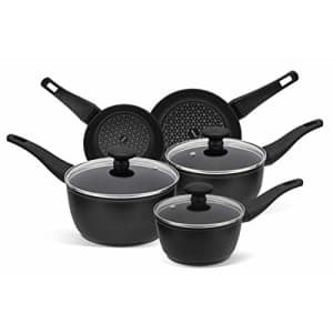 Prestige Thermo Smart Pots and Pans Set 5 Piece Cookware Set Non Stick Induction, Gas and Electric for $139