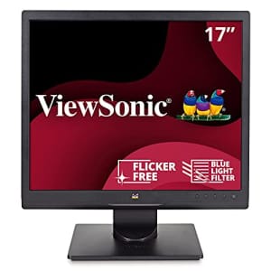 ViewSonic VA708A 17 Inch 1024p LED Monitor with 100% sRGB Color Correction and 5:4 Aspect Ratio, for $150