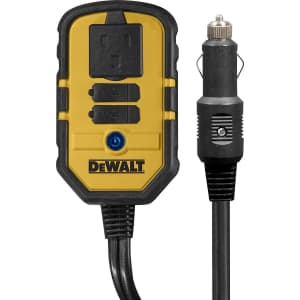 DeWalt 140W Power Inverter w/ Dual USB Ports for $25 DeWalt 140W Power Inverter w/ Dual USB Ports for $25