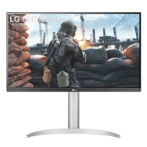 LG 27UP650-W 27 UHD (3840 x 2160) Ultrafine IPS Monitor with VESA DisplayHDR 400 with DCI-P3 95% for $347