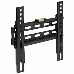 Flash Furniture FLASH MOUNT Fixed TV Wall Mount with Built-In Level - Magnetic Quick Release for $11