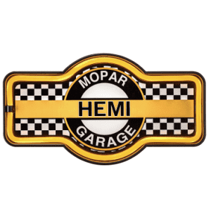 Chrysler Mopar Hemi Garage LED Neon Light Sign for $29 Chrysler Mopar Hemi Garage LED Neon Light Sign for $29