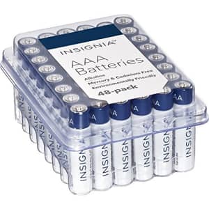 Insignia AAA Batteries Alkaline Battery 1.5V Mercury-free Cadium-free Environmentally Frendly for $33 Insignia AAA Batteries Alkaline Battery 1.5V Mercury-free Cadium-free Environmentally Frendly for $33