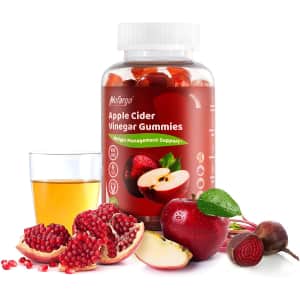 60 NuFargo Apple Cider Vinegar Gummies for $10 60 NuFargo Apple Cider Vinegar Gummies for $10