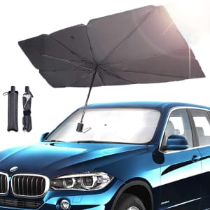 NGFF Car Windshield Sun Shade Umbrella for $9 NGFF Car Windshield Sun Shade Umbrella for $9