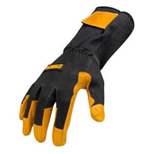 Dewalt Premium TIG Welding Gloves, Adjustable, Gauntlet-Style Cuff, Small for $30