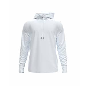 Tommy Hilfiger Men's Long Sleeve T Shirt with Hood, Bright White-PT, SM for $18 Tommy Hilfiger Men's Long Sleeve T Shirt with Hood, Bright White-PT, SM for $18