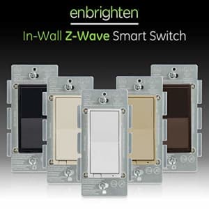 GE 14291 Enbrighten Z-Wave Plus Smart Light Switch, Works with Alexa, Google Assistant, for $69