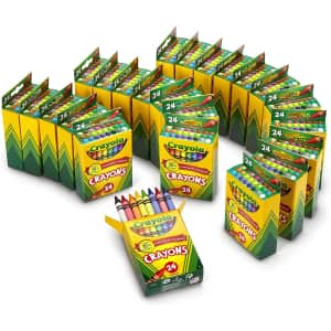Crayola Crayons 24-Count Bulk Supplies 24-Pack for $30 via Sub & Save Crayola Crayons 24-Count Bulk Supplies 24-Pack for $30 via Sub & Save