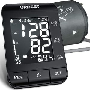 Urbest Upper Arm Digital Blood Pressure Cuff for $19 Urbest Upper Arm Digital Blood Pressure Cuff for $19