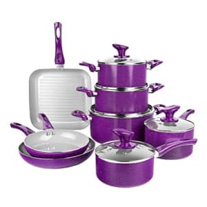 Granitestone Nonstick Cookware Set 13 Piece Nonstick Pots and Pans Set with Triple Layer Diamond for $207 Granitestone Nonstick Cookware Set 13 Piece Nonstick Pots and Pans Set with Triple Layer Diamond for $207