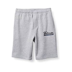 Volcom Eastmont Fleece Sweat Short (Big Boys & Little Boys Sizes), Heather Grey, Small for $20 Volcom Eastmont Fleece Sweat Short (Big Boys & Little Boys Sizes), Heather Grey, Small for $20
