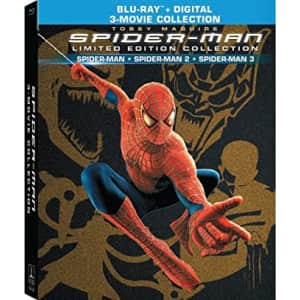 Spider-Man Limited Edition 3-Movie Collection on Blu-ray for $22 Spider-Man Limited Edition 3-Movie Collection on Blu-ray for $22
