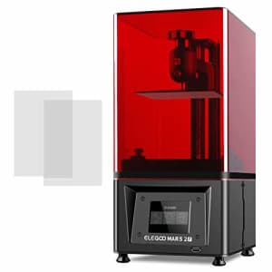 ELEGOO Mars 2 Pro 3D Printer, 2K Mono MSLA UV Photocuring Resin LCD 3D Printer Front USB Input 2K for $290