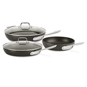 All-Clad HA1 Nonstick Hard Anodized Cookware Set, 5 piece, Black for $180