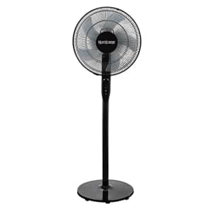 Hurricane at Home 16 Inch Energy Efficient Adjustable Standing Fan - 12 Speed Settings, Includes for $70 Hurricane at Home 16 Inch Energy Efficient Adjustable Standing Fan - 12 Speed Settings, Includes for $70