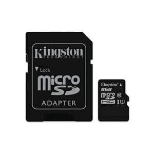 Kingston Digital 8GB Micro SDHC UHS-I Class 10 Industrial Temp Card with SD Adapter (SDCIT/8GB) for $24 Kingston Digital 8GB Micro SDHC UHS-I Class 10 Industrial Temp Card with SD Adapter (SDCIT/8GB) for $24