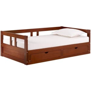 Alaterre Furniture Melody Extendable Bed Daybed for $286