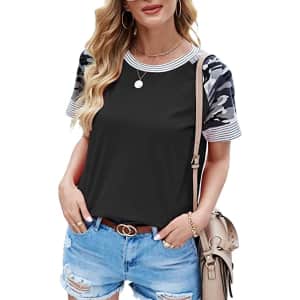 Aifer Women's Casual T-Shirt for $7 Aifer Women's Casual T-Shirt for $7