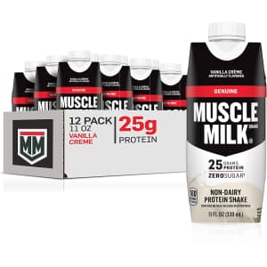 Muscle Milk 11-oz. Genuine Protein Shake 12-Pack for $42 Muscle Milk 11-oz. Genuine Protein Shake 12-Pack for $42