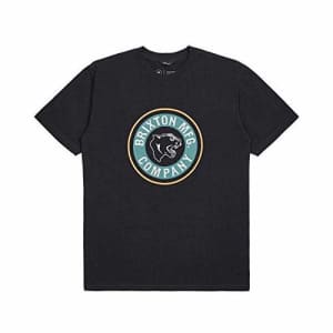 Brixton Men's Forte Standard FIT Short Sleeve T-Shirt, Black/Emerald, S for $27 Brixton Men's Forte Standard FIT Short Sleeve T-Shirt, Black/Emerald, S for $27