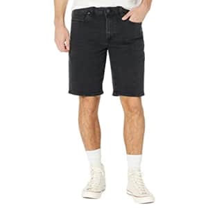 Buffalo David Bitton Men's Dean Denim Shorts, Black Vintage, 32 for $30