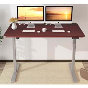 MaideSite 48" Electric Height Adjustable Standing Desk for $164 MaideSite 48" Electric Height Adjustable Standing Desk for $164