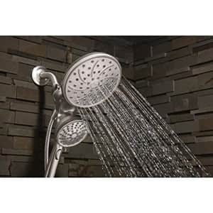 Moen 26008srn Attract 6-Spray Hand Shower and Shower Head Combo Kit with Magnetix in Spot Resist for $164 Moen 26008srn Attract 6-Spray Hand Shower and Shower Head Combo Kit with Magnetix in Spot Resist for $164