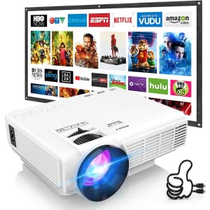 DR.J Portable Mini Projector for $80 DR.J Portable Mini Projector for $80