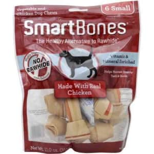 SmartBones Small Chews 6-Pack for $3.07 via Sub & Save SmartBones Small Chews 6-Pack for $3.07 via Sub & Save