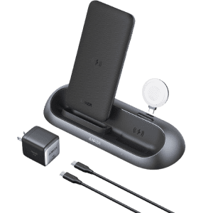Anker PowerWave Go 3-in-1 Wireless Charging Stand for $200 Anker PowerWave Go 3-in-1 Wireless Charging Stand for $200