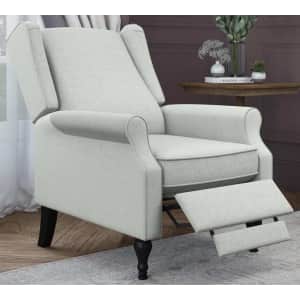 StyleWell Reedbury Wingback Pushback Recliner for $299