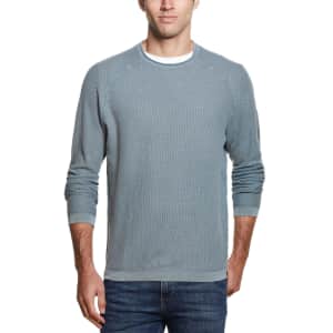 Weatherproof Vintage Men's Stonewashed Raglan Honeycomb Sweater for $14 Weatherproof Vintage Men's Stonewashed Raglan Honeycomb Sweater for $14