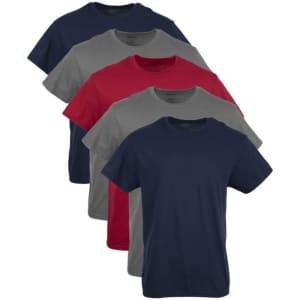 Gildan Men's Crew T-Shirt Multipack for $17 Gildan Men's Crew T-Shirt Multipack for $17