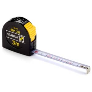 Stabila Inc. Stabila Measuring Tools 16445 BM 20 Pocket Tape Measure 3 M for $31