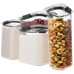 Rubbermaid Brilliance 8-Piece Storage Container Set for $40 Rubbermaid Brilliance 8-Piece Storage Container Set for $40