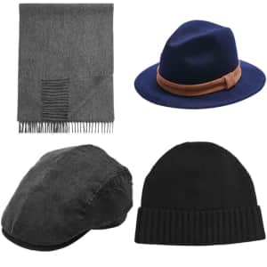 Scarves, Hats, and Gloves at Men's Wearhouse: from $9