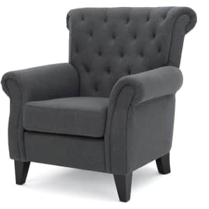 Christopher Knight Home Merritt Fabric Tufted Chair for $233