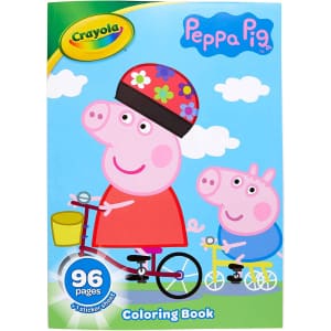 Crayola Peppa Pig Coloring Book with Stickers for $2 Crayola Peppa Pig Coloring Book with Stickers for $2