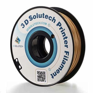 3D Solutech - PLA175RGLD Real Gold 3D Printer PLA Filament 1.75MM Filament, Dimensional Accuracy for $23 3D Solutech - PLA175RGLD Real Gold 3D Printer PLA Filament 1.75MM Filament, Dimensional Accuracy for $23