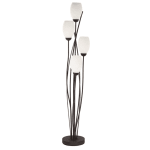 Franklin Iron Works Tulip 4-Light Floor Lamp for $300 Franklin Iron Works Tulip 4-Light Floor Lamp for $300