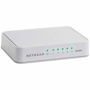 Netgear ProSAFE GS205-100PAS 5-port gigabit Ethernet switch for $22