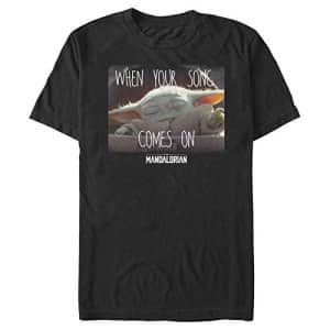 Star Wars Men's Song Meme T-Shirt Black, X-Large for $12