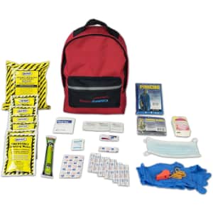 Ready America Emergency Kit 1-Person Backpack for $28