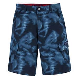 Levi's Boys' Cargo Shorts, Tie Dye Blue, 6 for $15