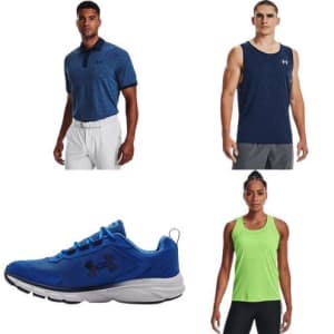 Under Armour Semi-Annual Event: Up to 50% off + extra 25% off